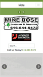 Mobile Screenshot of mikeroselandscaping.com